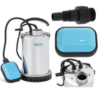 Hillvert Swimming pump for garden stainless steel 400W 7000l/h up to 8m