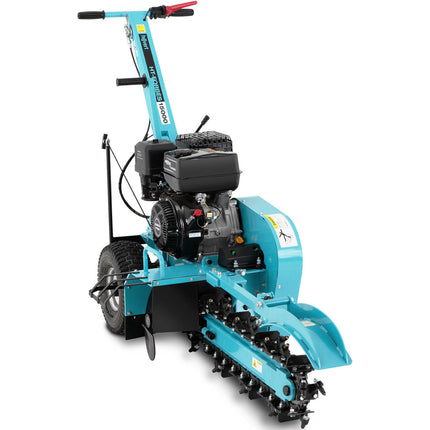 Hillvert Chain excavator for linear excavations for wires, cables, pipes, 600 mm, 15 HP, 3.6 l – image 2
