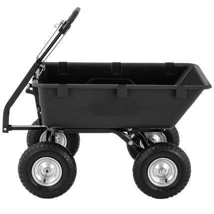 Hillvert Tiltable garden transport tipper trolley up to 550 kg capacity. 150 years – image 6