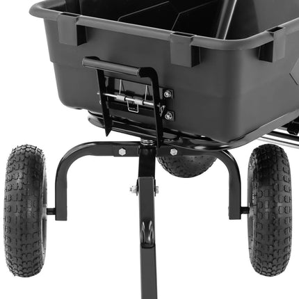 Hillvert Tiltable garden transport tipper trolley up to 550 kg capacity. 150 years – image 7