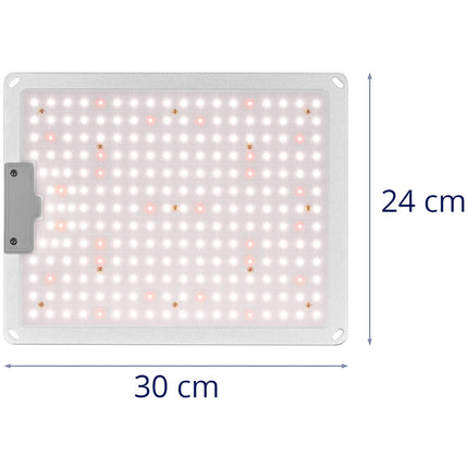 Hillvert A growing lamp for growing plants full spectrum 30 x 24 cm 234 LED 110 W silver – image 10