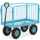 Hillvert Garden transport trolley, foldable, up to 400 kg
