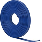 Hillvert Flat hose for garden water pump reinforced 1 1/2' 38 mm 0-7 bar 50 m