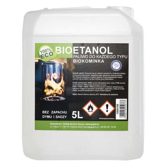 GSG24 Bioalcohol bioethanol BIO fuel for biocombust 5L