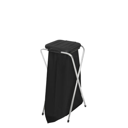 GSG24 Catering stand holder for 120L bags for garbage and waste segregation, BLACK – image 4