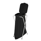 GSG24 Catering stand holder for 120L bags for garbage and waste segregation, BLACK