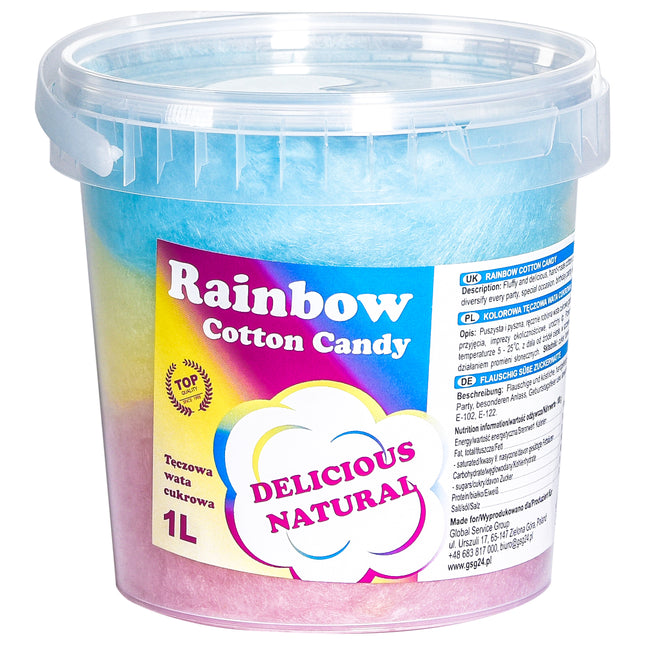 Bartpol Colour Rainbow Sugarcane Cotton Candy 1L