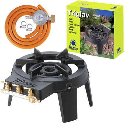 MEVA Industrial gas stool, 3-burner TRIGLAV 9kW