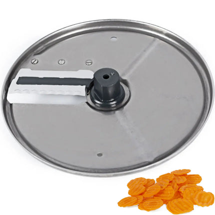 SAMMIC FCOS-2 corrugated slicing disc for shredders of Sammic devices 2 mm