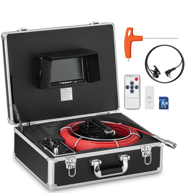 Steinberg Systems Endoscope LCD TFT 7' pipe inspection camera 40-80 mm long 50m