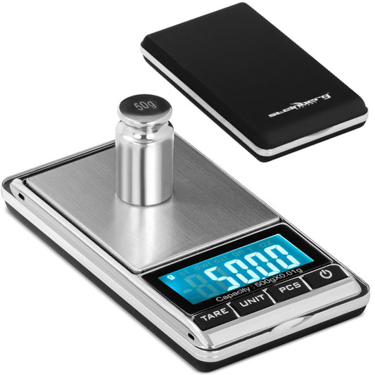 Steinberg Systems Precision weight jewelry pocket counting LCD pieces 500 g / 0.01 g