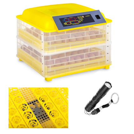 Incubator hatcher for hatching up to 96 eggs + ooscope 120W