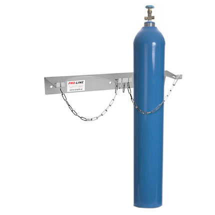 Wall holder for 1 gas cylinder max. 250 mm PRO-LINE – image 3