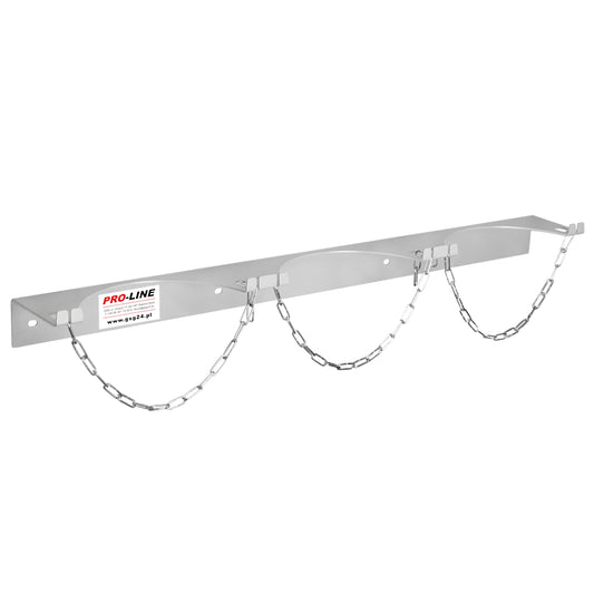 Wall holder for 3 gas cylinders max. 250 mm PRO-LINE