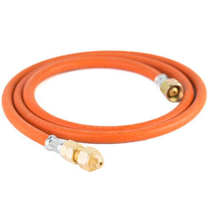 MEVA Connection reduction to gas cylinder G 3/8" L - 7/16" hose 1.5m – image 4