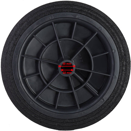 PRO-LINE Wheel to bucket container for rubber waste wed. 300mm – image 5