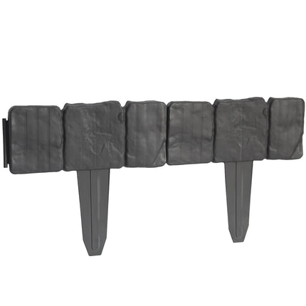 GSG24 Palisada edge to lawn imitation stone 2.5m - grey