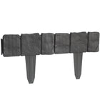 GSG24 Palisada edge to lawn imitation stone 2.5m - grey