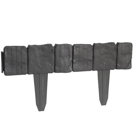 GSG24 Palisada edge to lawn imitation stone 2.5m - grey