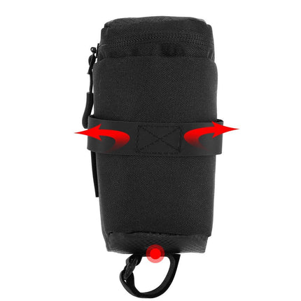WOZINSKY Small bicycle bag under saddle 0.6 l black – image 10