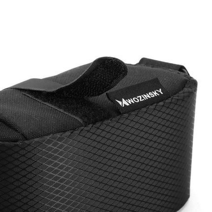 WOZINSKY Small bicycle bag under saddle 0.6 l black – image 8