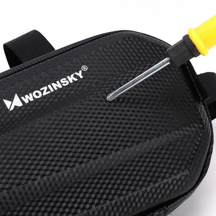 WOZINSKY Bicycle bag for bike frame 1.5 l black – image 5