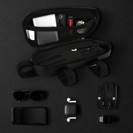 WOZINSKY Bicycle bag for bike frame 1.5 l black – image 6