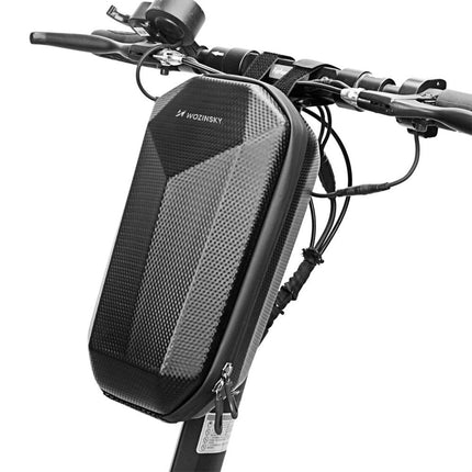 WOZINSKY Waterproof wheel bag scooter bag for scooter 4 l black