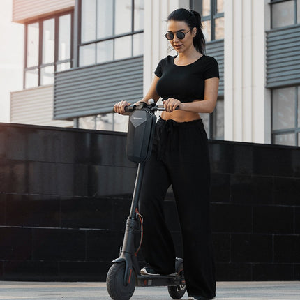 WOZINSKY Waterproof wheel bag scooter bag for scooter 4 l black – image 11