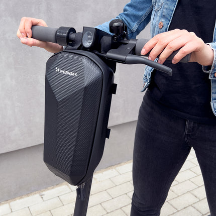 WOZINSKY Waterproof wheel bag scooter bag for scooter 4 l black – image 4