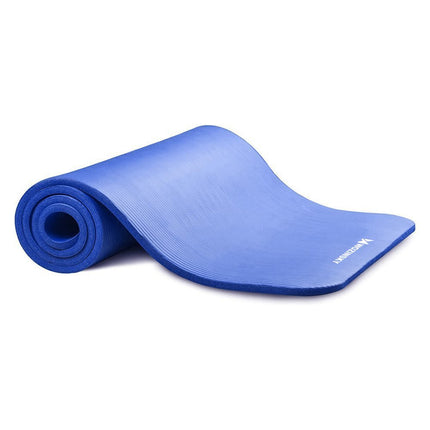 WOZINSKY Exercise mat 181 x 63 x 1 cm thick gymnastics mat for pink yoga – image 13