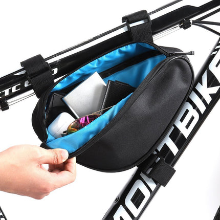 WOZINSKY Bicycle bag for bike frame 1.5 l black – image 9