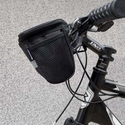 WOZINSKY Bicycle bag for steering wheel with case for phone 2 l black – image 11