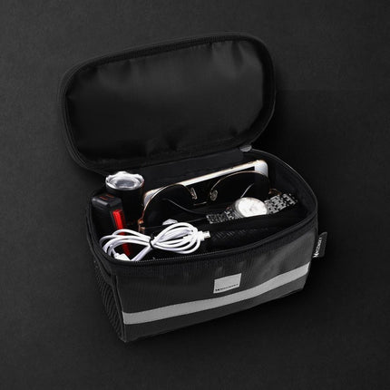 WOZINSKY Bicycle bag for steering wheel with case for phone 2 l black – image 8