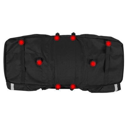 WOZINSKY A large bicycle bag 60 l per trunk + rain cover black – image 9