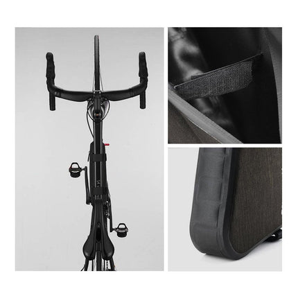 WOZINSKY Bicycle bag for bike frame 5 l grey – image 8