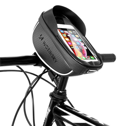 WOZINSKY Bicycle bag for steering wheel with case for phone 2 l black – image 12