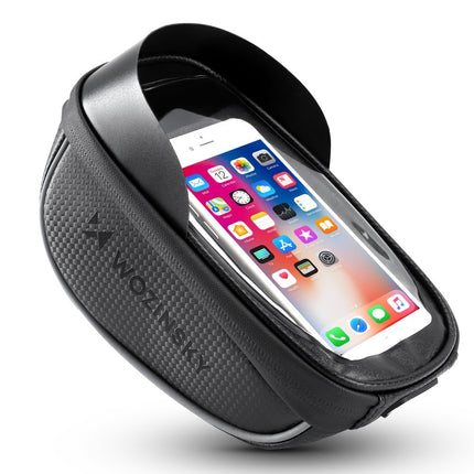 WOZINSKY Bicycle bag for steering wheel with case for phone 2 l black – image 13