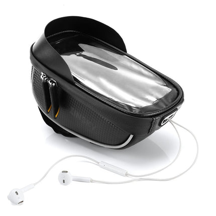 WOZINSKY Bicycle bag for steering wheel with case for phone 2 l black – image 19