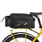 WOZINSKY Bike bag for trunk with shoulder strap 9l rain cover black