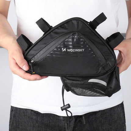 WOZINSKY bicycle bag under 1.5l frame black – image 7