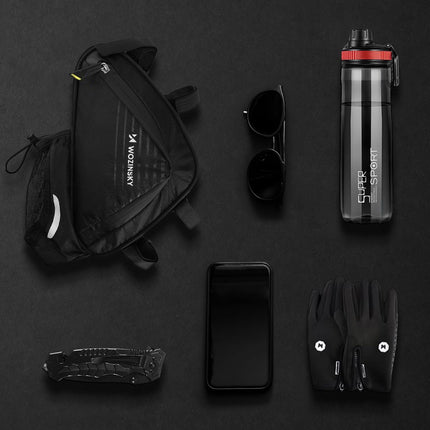 WOZINSKY bicycle bag under 1.5l frame black – image 8