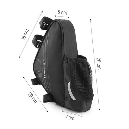 WOZINSKY bicycle bag under 1.5l frame black – image 9