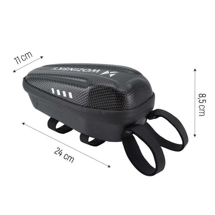 WOZINSKY Waterproof scooter bag for wheel scooter bag 4l black – image 15