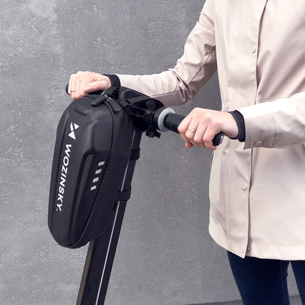 WOZINSKY Waterproof scooter bag for wheel scooter bag 4l black – image 33