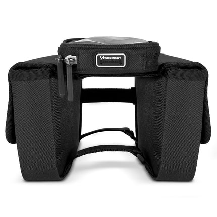 WOZINSKY Bike bag for frame bag for waterproof bicycle case for phone 1.5l black – image 5