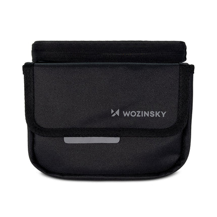 WOZINSKY Bike bag for frame bag for waterproof bicycle case for phone 1.5l black – image 6