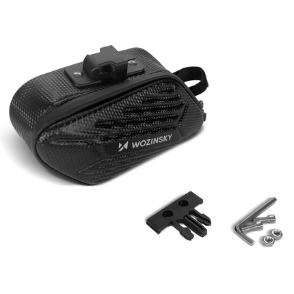 WOZINSKY Bike bag under waterproof saddle 1.5 l black – image 9