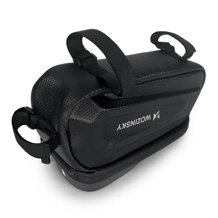 WOZINSKY Bicycle bag for frame with case on phone 1.7 l black – image 4