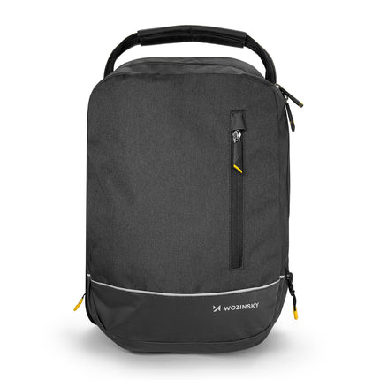 WOZINSKY Bicycle bag double backpack 2in1 30l black – image 3